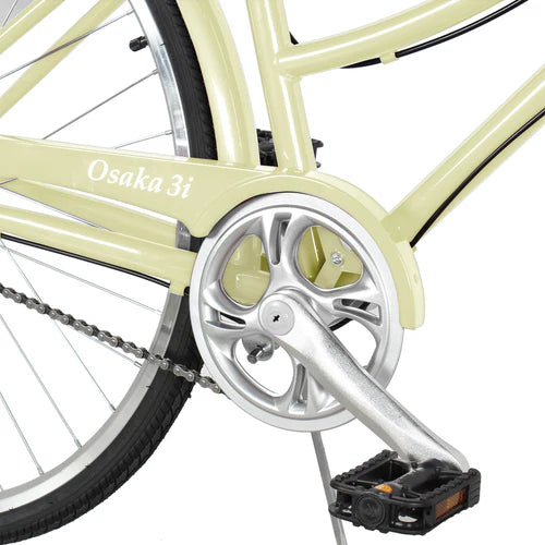 Tracer Bikes | Tracer Osaka 700C Internal 3-Speed Hybrid City Bike for Women with Back Rack |  Chico USA, Inc. 