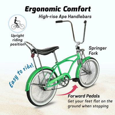 Tracer Bikes | Tracer Tamron Classic Beach Cruiser Bike, Single Speed with 140H Rims |  Chico USA, Inc. 