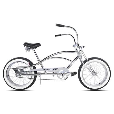 Tracer Master 2.0 GS 20" Chrome Coaster Cruiser Bike Classic Style - Chico USA, Inc.