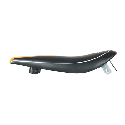 Tracer Bikes | Tracer SD-AF-3022-18 Lowrider Banana Saddle, Black & Orange, 17.7" x 5.5" |  Chico USA, Inc. 