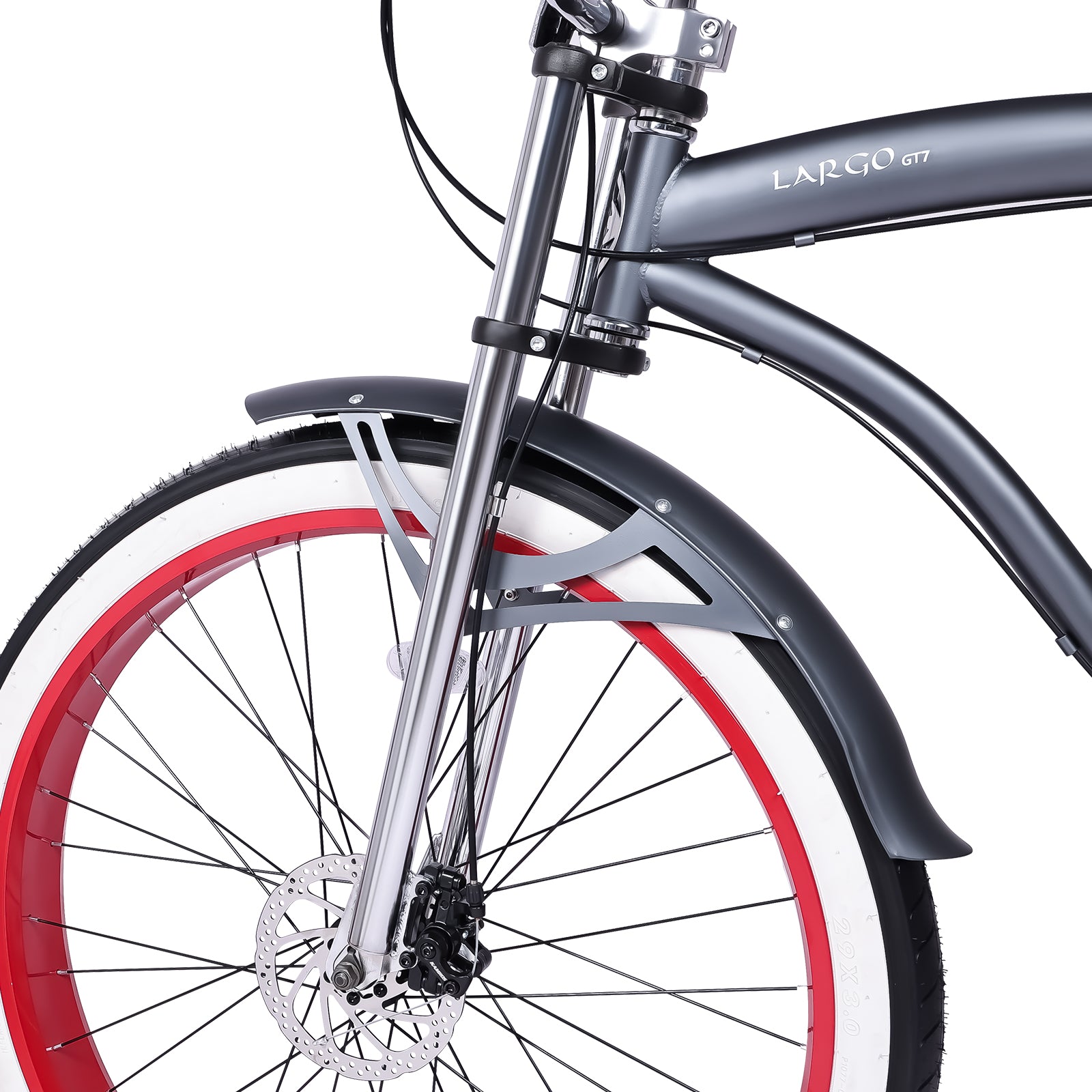 Micargi Largo GT7 29"  7-Speed Beach Cruiser Bike - Chico USA, Inc.