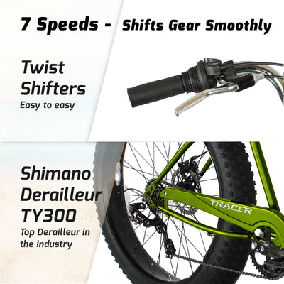 Tracer Avalon GT-7 26 inch 7-Speed Beach Cruiser Bicycle - Chico USA, Inc.