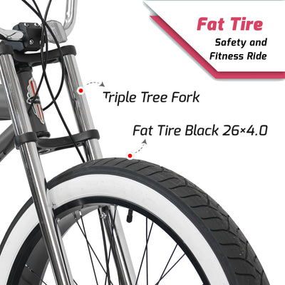 Tracer Avalon GT 29" Beach Cruiser Bike - 7-Speed & Single Speed - Chico USA, Inc.