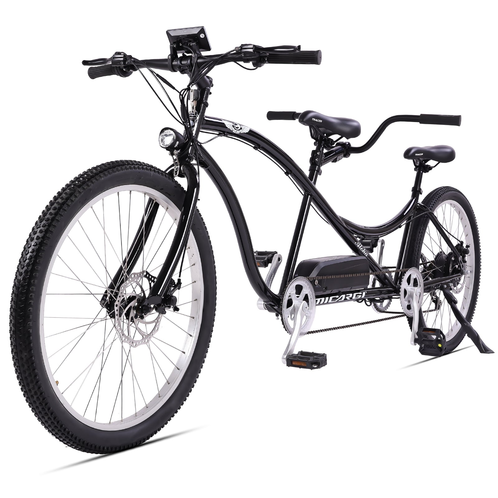 Micargi Aloha 26" Tandem Electric Beach Cruiser Bike – 500W - Chico USA, Inc.