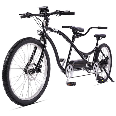 Micargi Aloha 26" Tandem Electric Beach Cruiser Bike – 500W - Chico USA, Inc.