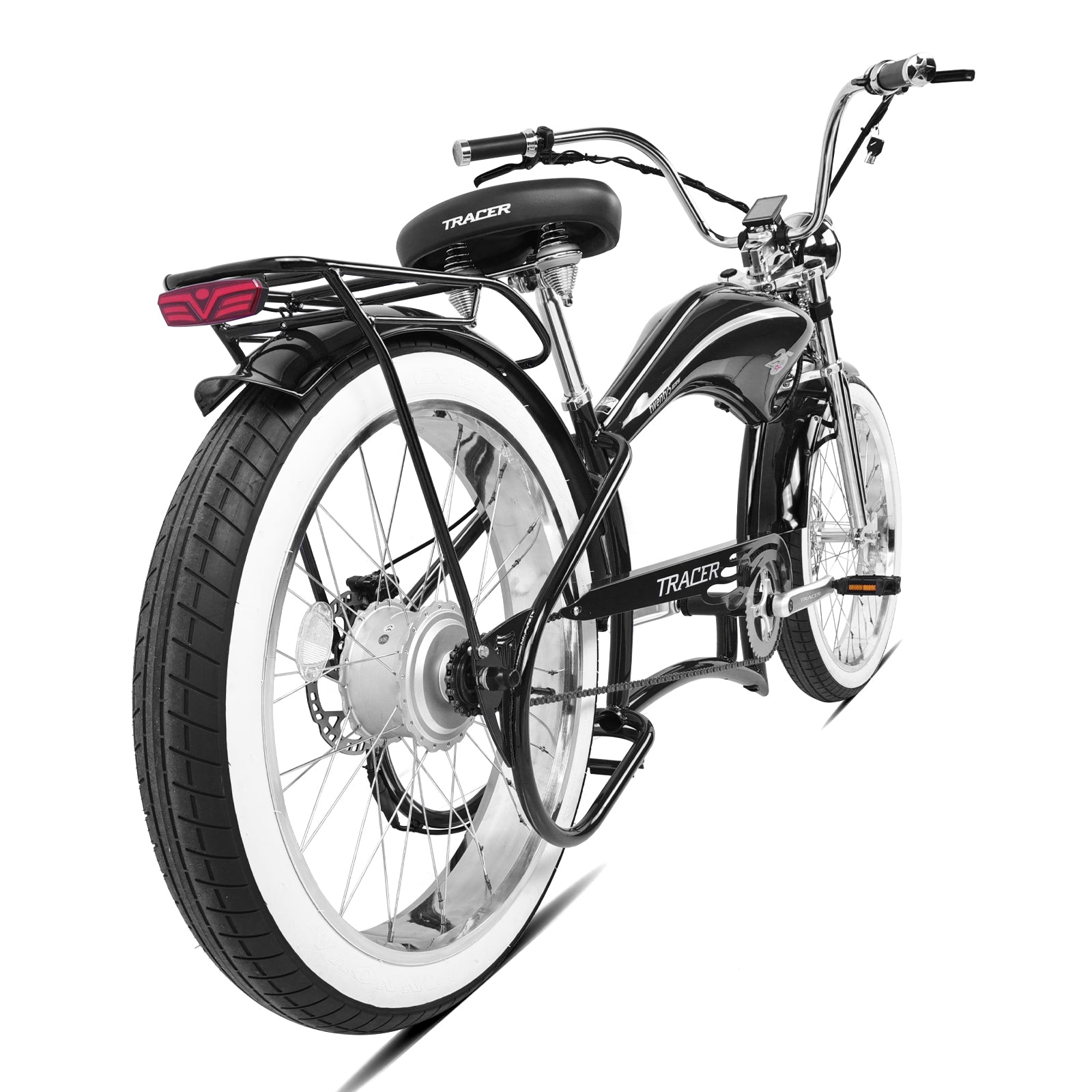 Tracer Twenty5 800W Chopper Styel Ebike - Chico USA, Inc.