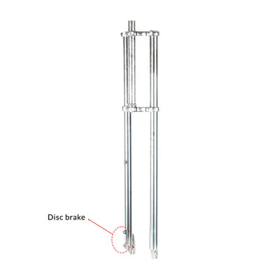 Tracer Bikes | Tracer FK-TP80300102D Triple Tree Fork, 1" Steerer for Disc Brake, Fits 2.125 Tire, Black/Chrome |  Chico USA, Inc. 