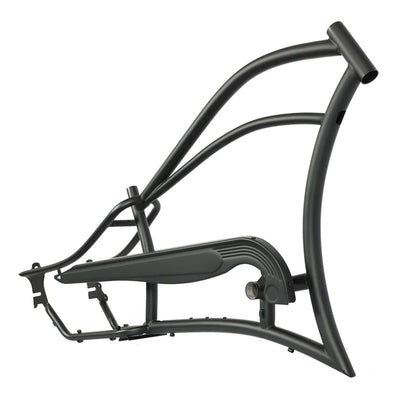 Tracer Bikes | Tracer Tracker GT7 26" E-Bike Stretch Cruiser Steel Frame with Chain Guard for 26"x4.0 Tire, 7-Speed, Disc Brake |  Chico USA, Inc. 