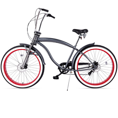 Micargi Largo GT7 29"  7-Speed Beach Cruiser Bike - Chico USA, Inc.