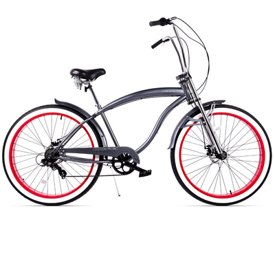 Micargi Largo GT7 29"  7-Speed Beach Cruiser Bike - Chico USA, Inc.