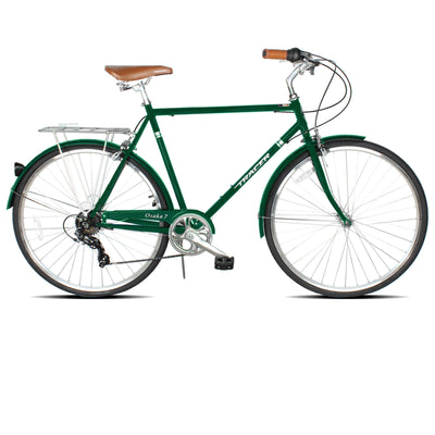 Tracer Osaka 700C 7 Speed Hybrid City Bike with Moon-Type Handlebar for Men - Chico USA, Inc.