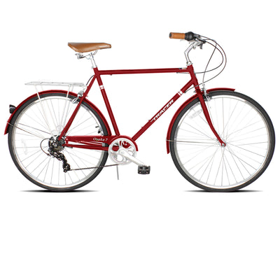 Tracer Osaka 700C 7 Speed Hybrid City Bike with Moon-Type Handlebar for Men - Chico USA, Inc.