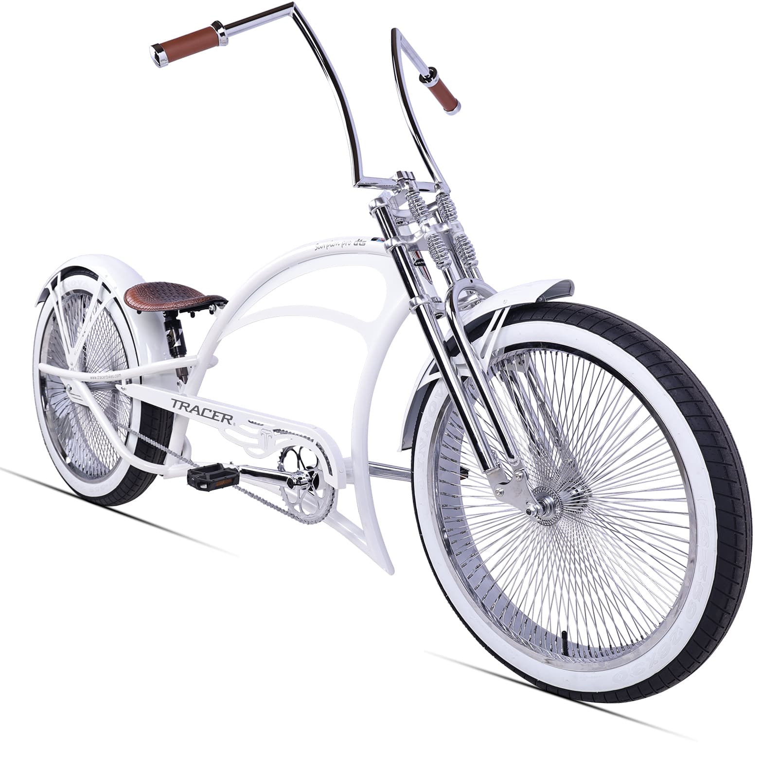 Tracer Scorpion Pro DTS Stretch Cruiser Bicycle - Chico Bikes