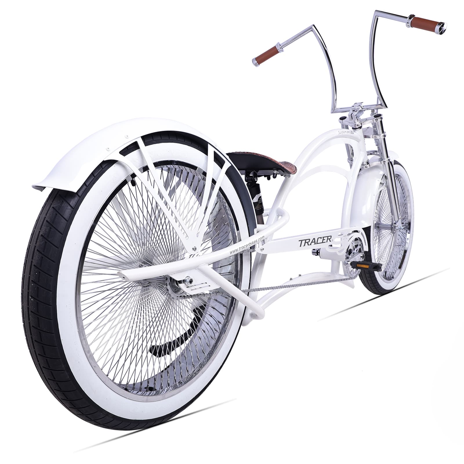 Tracer Scorpion Pro DTS  26" Chopper-Style Stretch Cruiser Bike - Chico USA, Inc.