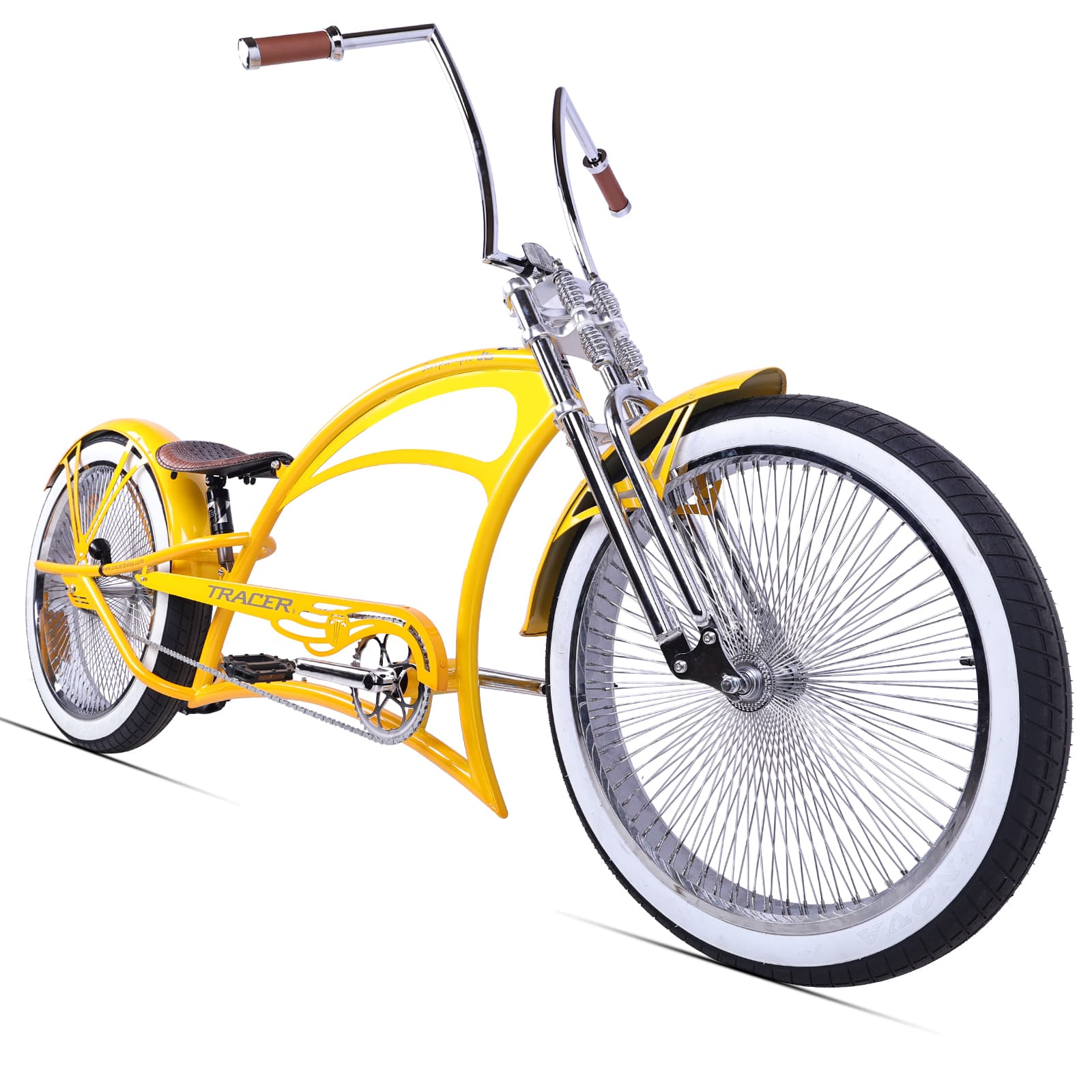 Tracer Scorpion Pro DTS  26" Chopper-Style Stretch Cruiser Bike - Chico USA, Inc.