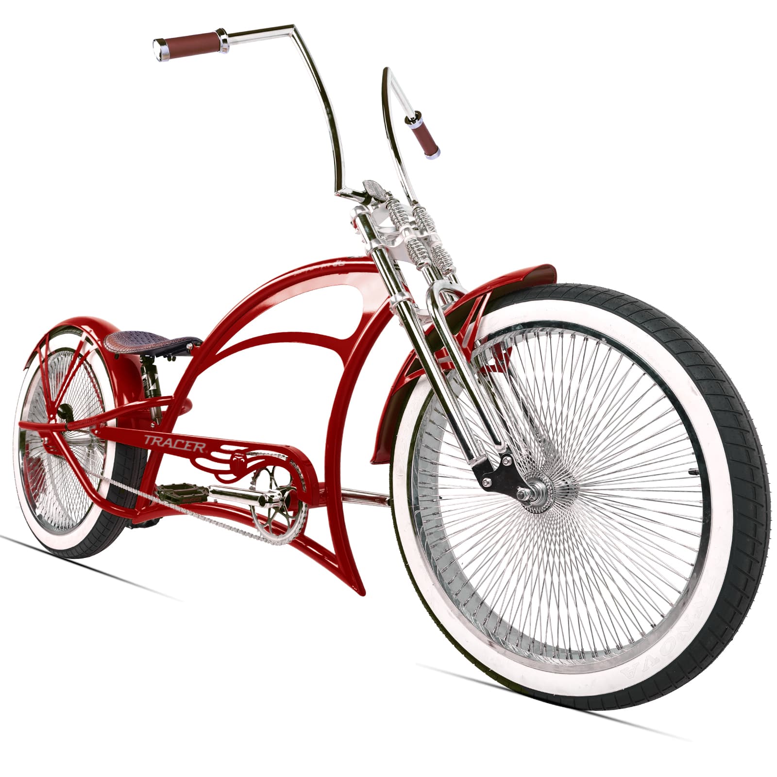 Tracer Scorpion Pro DTS  26" Chopper-Style Stretch Cruiser Bike - Chico USA, Inc.
