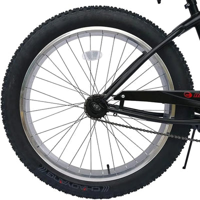 Chico Slugo A Male 26" Beach Cruiser Bike with 1-Speed Disc Brakes and FAT Tires - Chico USA, Inc.