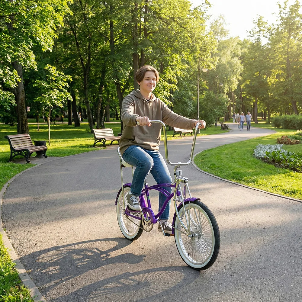 Tracer Tamron Single Speed Classic Beach Cruiser Bike with 140H Rims - Chico USA, Inc.