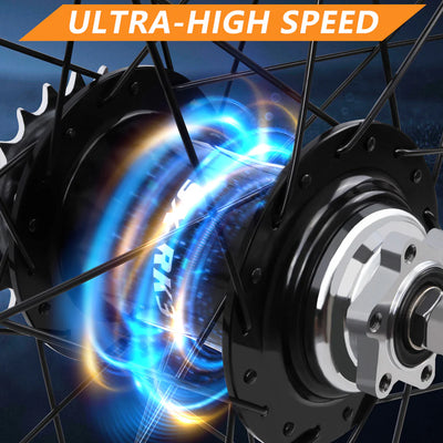 Tracer Bikes | Tracer WH-TR952636RK3 26" Fat Tire Wheel Set with Sturmey Archer 3-Speed Hub, Disc Brake Compatible |  Chico USA, Inc. 