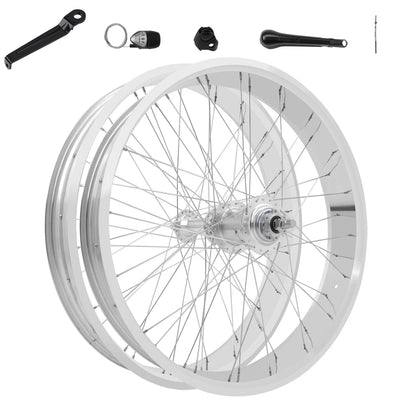 Tracer Bikes | Tracer WH-TR952636RK3 26" Fat Tire Wheel Set with Sturmey Archer 3-Speed Hub, Disc Brake Compatible |  Chico USA, Inc. 