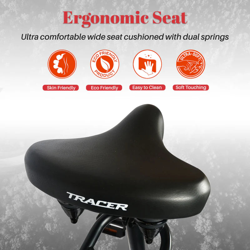 Tracer Bikes | Tracer Harman GT 26" Chopper Cruiser Bike – 26" Fat Tire Stretch Frame, Single Speed, Hi-Ten Steel, Black Matte & Black |  Chico USA, Inc. 
