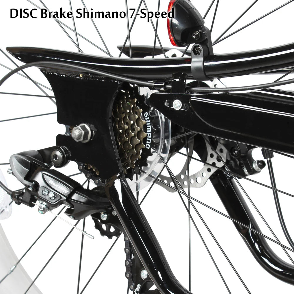 Tracer Bikes | Tracer Siena 26" Chopper Stretch Cruiser Bike, 1-Speed/7-Speed, Various Colors |  Chico USA, Inc. 