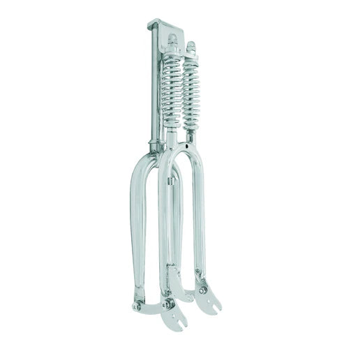 Tracer Bikes | Tracer FK-DS20218100D 20'' Classic Dual Spring Fork for Disc Brake, 3.0 Fat Tires, 25.4mm Steerer |  Chico USA, Inc. 
