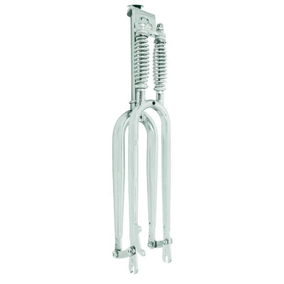 Tracer Bikes | Tracer FK-DS26218100D 26'' Dual Classical Springer Fork with Disc Brake, 3.0 Fat Tires, 25.4mm Steerer |  Chico USA, Inc. 