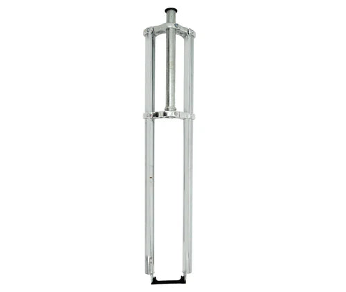 Tracer Bikes | Tracer FK-TP80300102D8 Triple Tree Fork, 28.6mm Steerer for Disc Brake, 1-1/8", Black/Chrome |  Chico USA, Inc. 