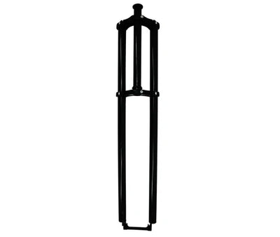 Tracer Bikes | Tracer FK-TP80300102D8 Triple Tree Fork, 28.6mm Steerer for Disc Brake, 1-1/8", Black/Chrome |  Chico USA, Inc. 