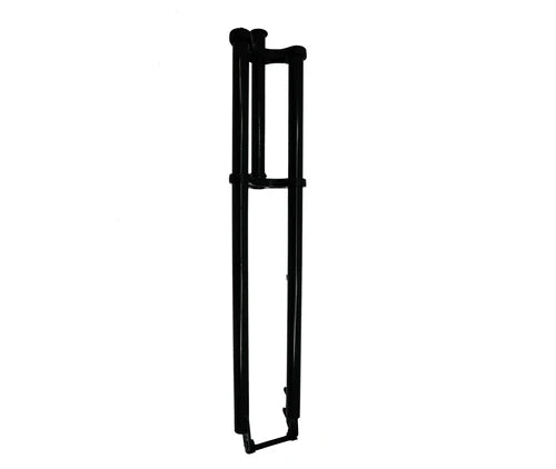 Tracer Bikes | Tracer FK-TP80300102D8 Triple Tree Fork, 28.6mm Steerer for Disc Brake, 1-1/8", Black/Chrome |  Chico USA, Inc. 