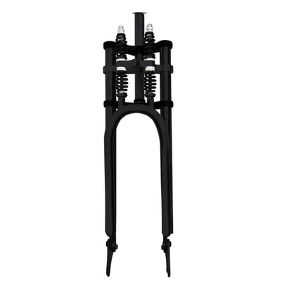 Tracer Bikes | Tracer FK-GTS640305145D8 Over and Under Dual Spring Adjustable Classical Fork for Disc Brake, 26''-29'' Fat Tires, 1-1/8" Steerer |  Chico USA, Inc. 