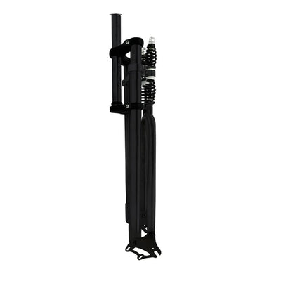 Tracer Bikes | Tracer FK-GTS640305145D8 Over and Under Dual Spring Adjustable Classical Fork for Disc Brake, 26''-29'' Fat Tires, 1-1/8" Steerer |  Chico USA, Inc. 