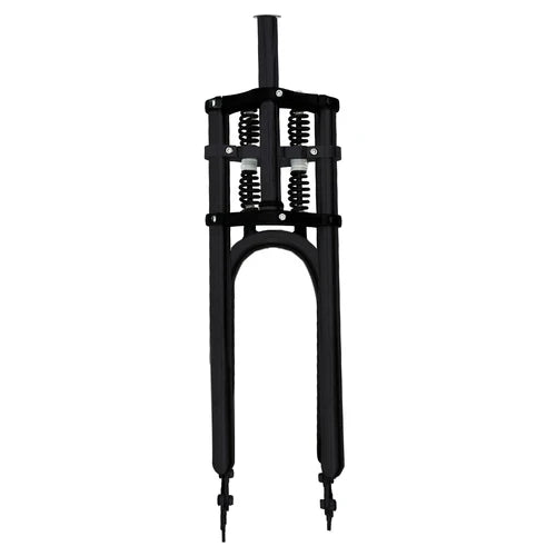 Tracer Bikes | Tracer FK-GTS640305145D8 Over and Under Dual Spring Adjustable Classical Fork for Disc Brake, 26''-29'' Fat Tires, 1-1/8" Steerer |  Chico USA, Inc. 