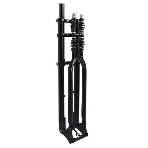 Tracer Bikes | Tracer FK-GTS640305145D8 Over and Under Dual Spring Adjustable Classical Fork for Disc Brake, 26''-29'' Fat Tires, 1-1/8" Steerer |  Chico USA, Inc. 
