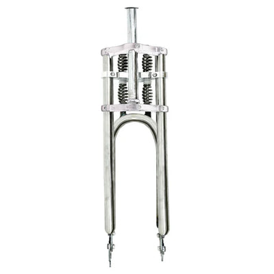 Tracer Bikes | Tracer FK-GTS640305145D8 Over and Under Dual Spring Adjustable Classical Fork for Disc Brake, 26''-29'' Fat Tires, 1-1/8" Steerer |  Chico USA, Inc. 