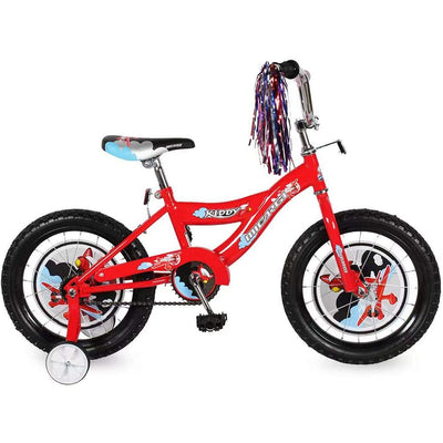 Micargi Kiddy 16" Kids Bike, BMX S-Type Frame, Coaster Brake, with Training Wheels, Multiple Colors - Chico USA, Inc.