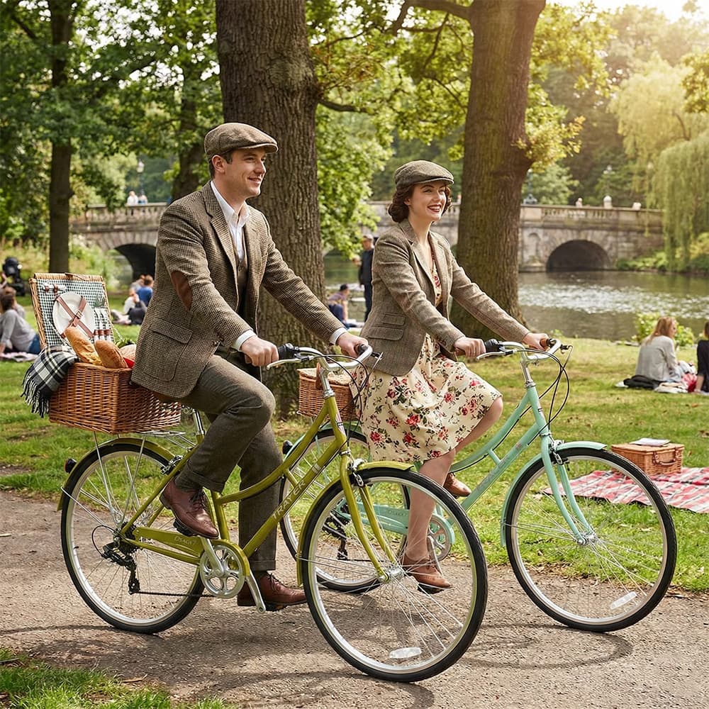 Tracer Osaka 700C 7 Speed Hybrid City Bike with Moon-Type Handlebar for Women - Chico USA, Inc.