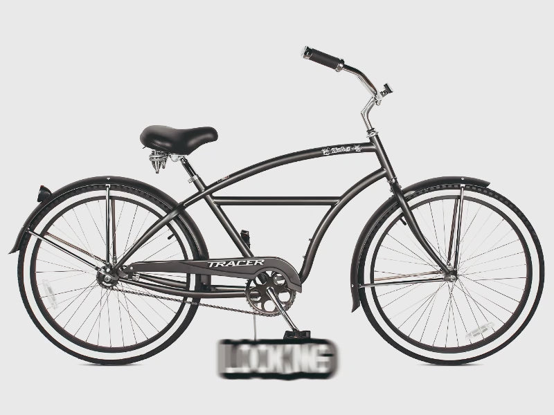 Tracer TAHA 26" Men's Beach Cruiser Bike with Coaster Brake and Alloy Rims
