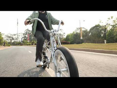 Tracer Master 2.0 GS 20" Chrome Coaster Cruiser Bike Classic Style