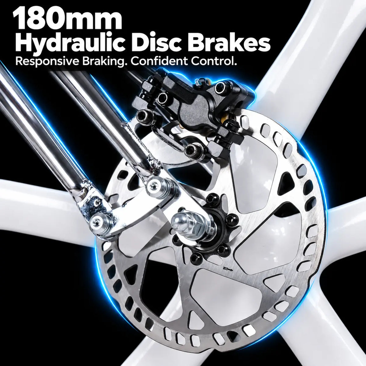 Tracer Raptor Pro DS 800W Chopper Style Stretch Cruiser Bike - Chico USA, Inc.