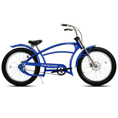 Tracer Santak GT 26" Chopper Stretch Cruiser Fat Tire Bike, Single Speed - Chico USA, Inc.