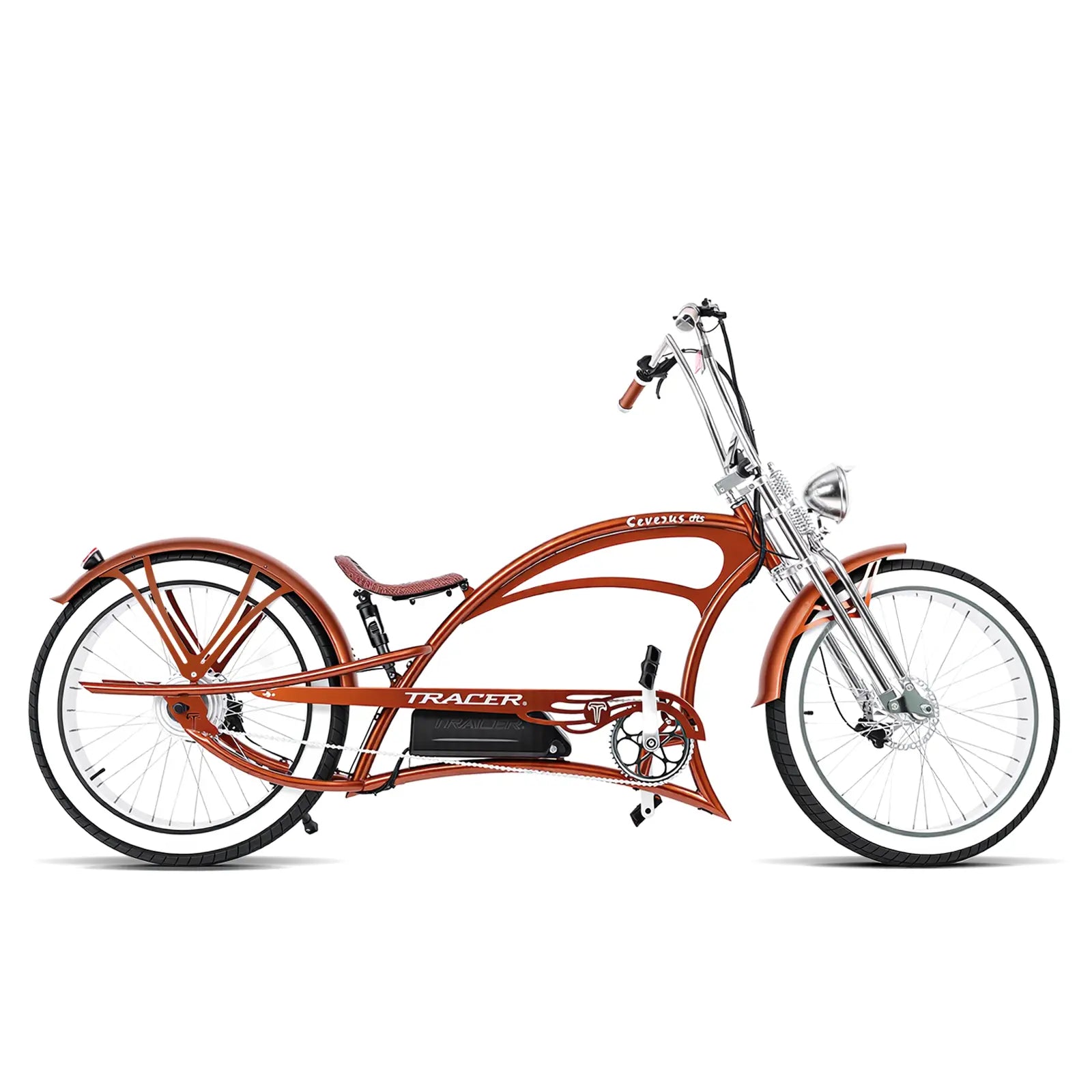 Severus DTS 800W Electric Stretch Cruiser Bike