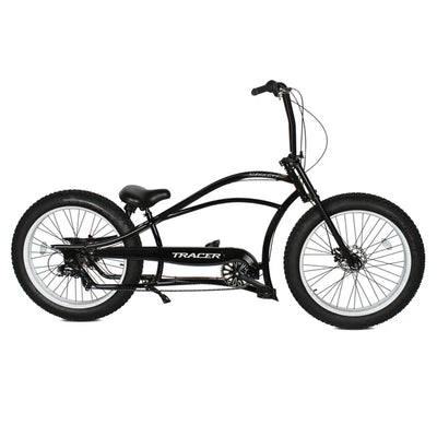 Tracer Bikes | Tracer Siena GT 26'' Chopper Stretch Cruiser Fat Tire Bike with Hi-Rise Handlebars, 1 Speed/7 Speed, Multiple Colors |  Chico USA, Inc. 
