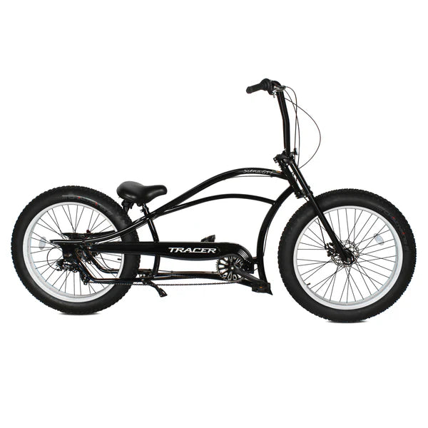 Tracer Bikes | Tracer Siena GT 26'' Chopper Stretch Cruiser Fat Tire Bike with Hi-Rise Handlebars, 1 Speed/7 Speed, Multiple Colors |  Chico USA, Inc. 