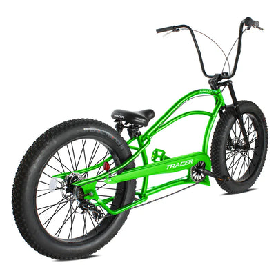 Tracer Bikes | Tracer Siena GT 26'' Chopper Stretch Cruiser Fat Tire Bike with Hi-Rise Handlebars, 1 Speed/7 Speed, Multiple Colors |  Chico USA, Inc. 