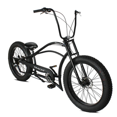 Tracer Bikes | Tracer Siena GT 26'' Chopper Stretch Cruiser Fat Tire Bike with Hi-Rise Handlebars, 1 Speed/7 Speed, Multiple Colors |  Chico USA, Inc. 