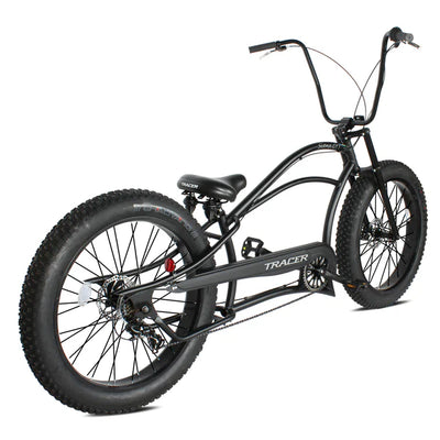 Tracer Bikes | Tracer Siena GT 26'' Chopper Stretch Cruiser Fat Tire Bike with Hi-Rise Handlebars, 1 Speed/7 Speed, Multiple Colors |  Chico USA, Inc. 