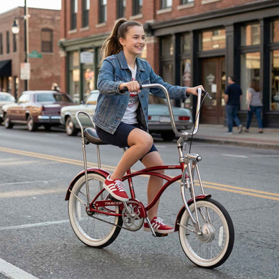 Tracer Smart Classic Beach Cruiser Bike, Single Speed with 140H Rims - Chico USA, Inc.
